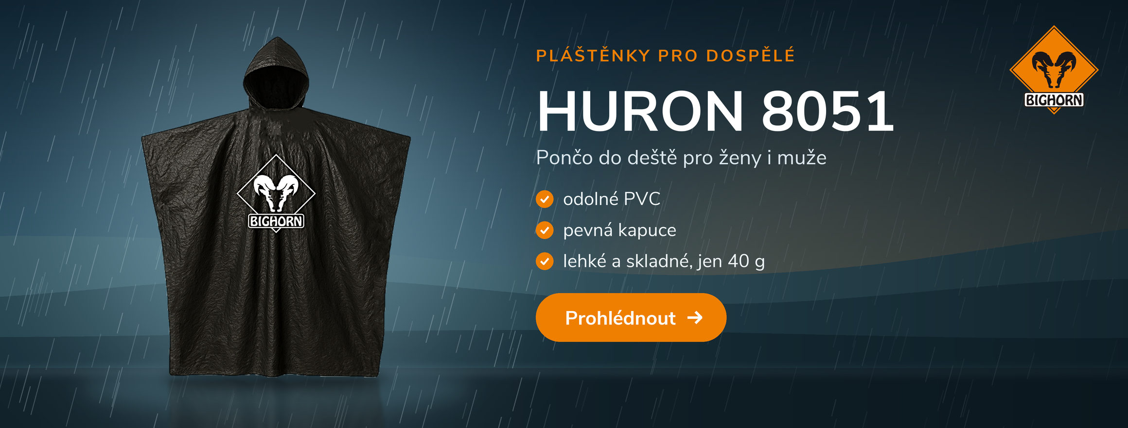 Pláštěnka pončo Bighorn HURON 8051